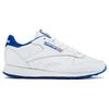 Reebok Классические кожаные кроссовки в стиле ретро с низким верхом для повседневной носки и бега, унисекс, белые 100033915