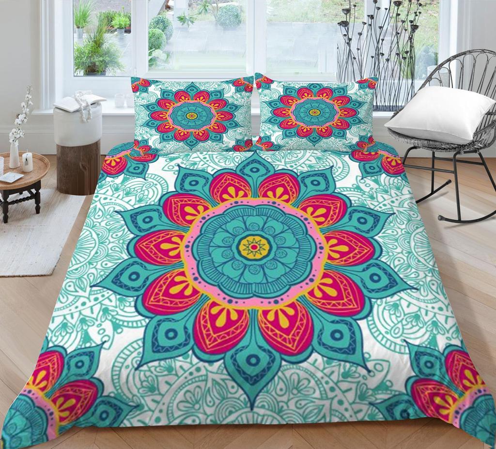 Наборы пододеяльников, постельное белье размера «queen-size», богемный роскошный домашний текстиль для подростков-подростков и взрослых, высокое постельное белье