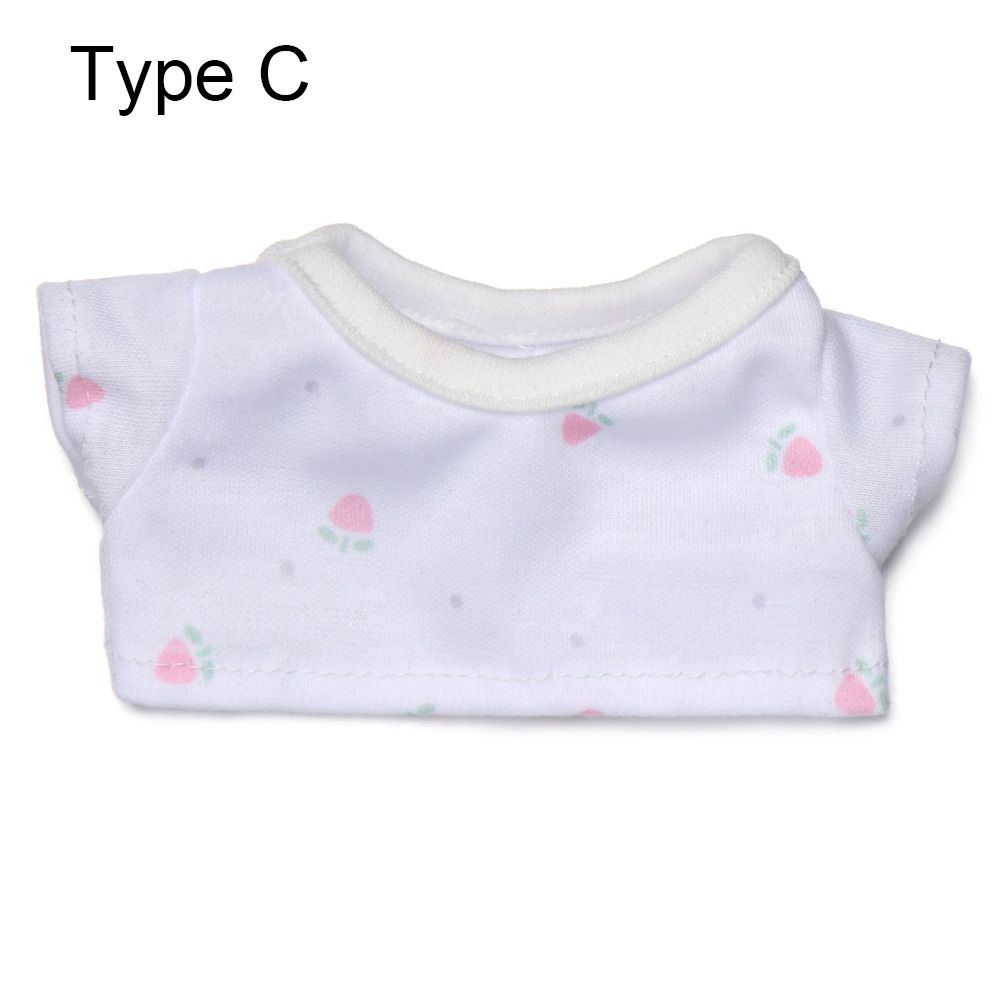 20cm Dress Up DIY Plush Doll's Clothes Small Pants Mini Shirt Doll Outfit
