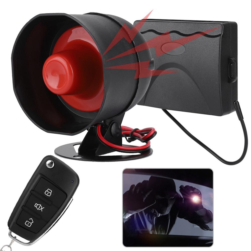 Q1 Универсальная автомобильная сигнализация охранная система дистанционного управления замком противоугонная сигнализация автомобиля ключ (№5)