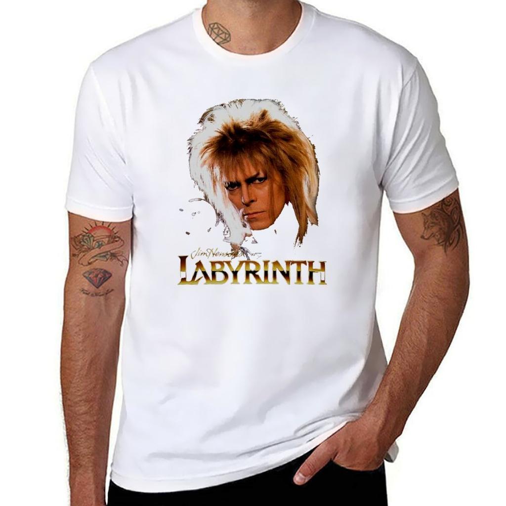 Vintage Labrynth TShirt Holiday All Match TShirt