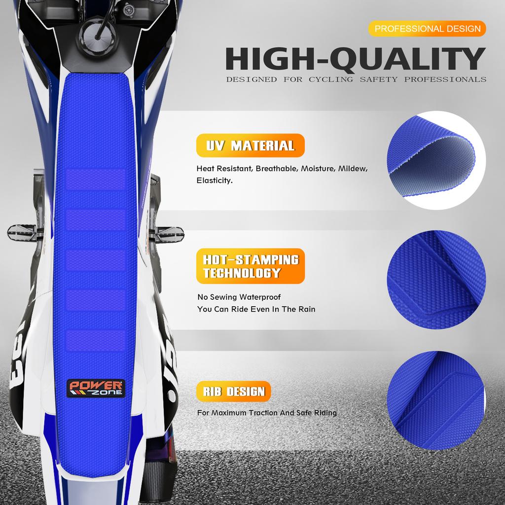 Powerzone Универсальный водонепроницаемый чехол на сиденье для SXF EXC KXF CRF YZF WR TC TE Аксессуары для мотоцикла Подушка сиденья