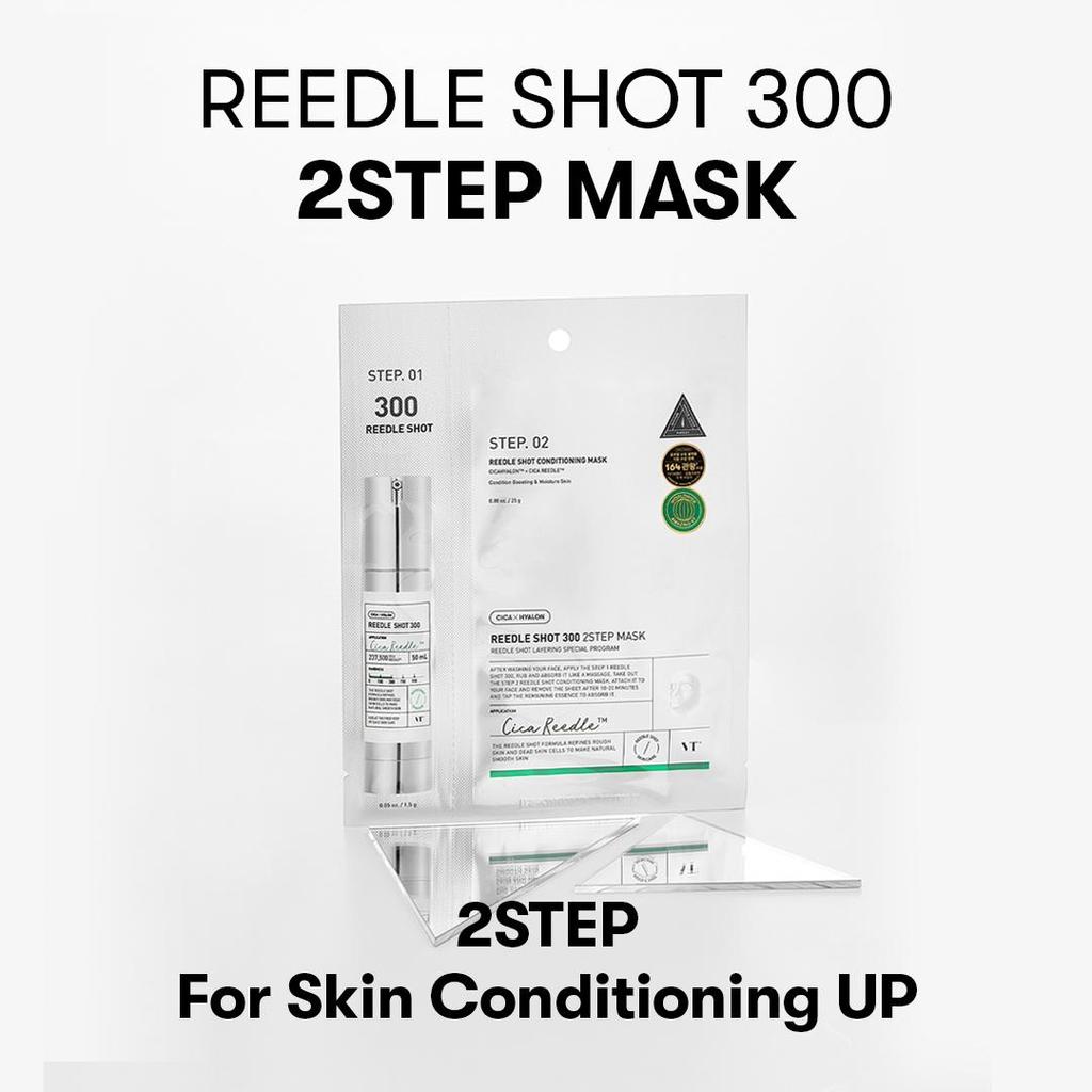 VT COSMETICS Маска Reedle Shot 300 2-ступенчатая 1,5 г+25 г