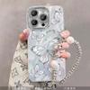 Крушная бабочка подходит для чехла для мобильного телефона Apple 16promax iPhone15 перьевая пряжа 14 милый 13 всесторонний 12 женщины 11