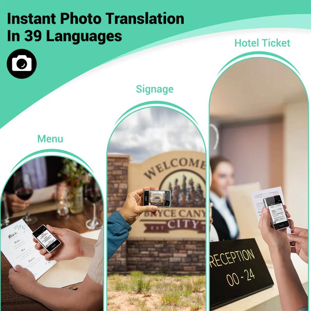 Голосовой переводчик Timekettle Fluentalk T1 Mini онлайн, офлайн, перевод фотографий, 40 языков