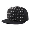 New Street Personalized Fashion Rivet Duck Tongue Hat Hip Hop Street Dance Flat Edge Baseball Hat