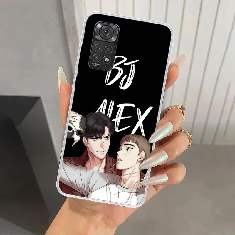 Аниме B-J-Alex Чехол для телефона для Xiaomi Redmi Note 15 14 14S 13 12S 12 Pro 11S 11 Plus 11T 11E 10S Мягкий чехол-накладка Redmi Not