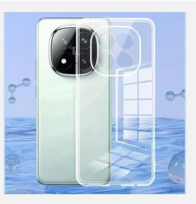 Для чехлов для телефонов XIAOMI для Xiaomi POCO X7 5G прозрачный мягкий силиконовый чехол из ТПУ задняя крышка для POCO X7 защитный чехол