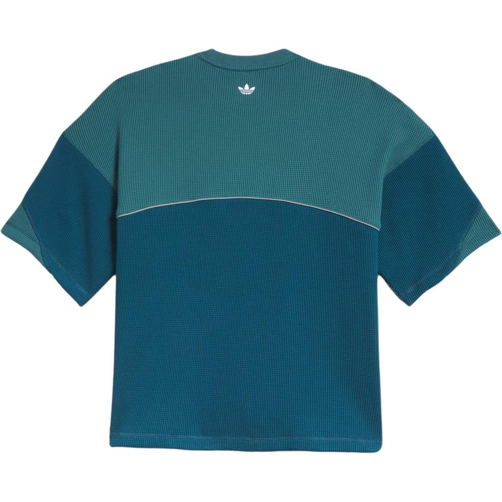 adidas Originals La Cienega SS Оверсайз Трикотажная Винтажная Футболка с Коротким Рукавом Унисекс Топы JX6160