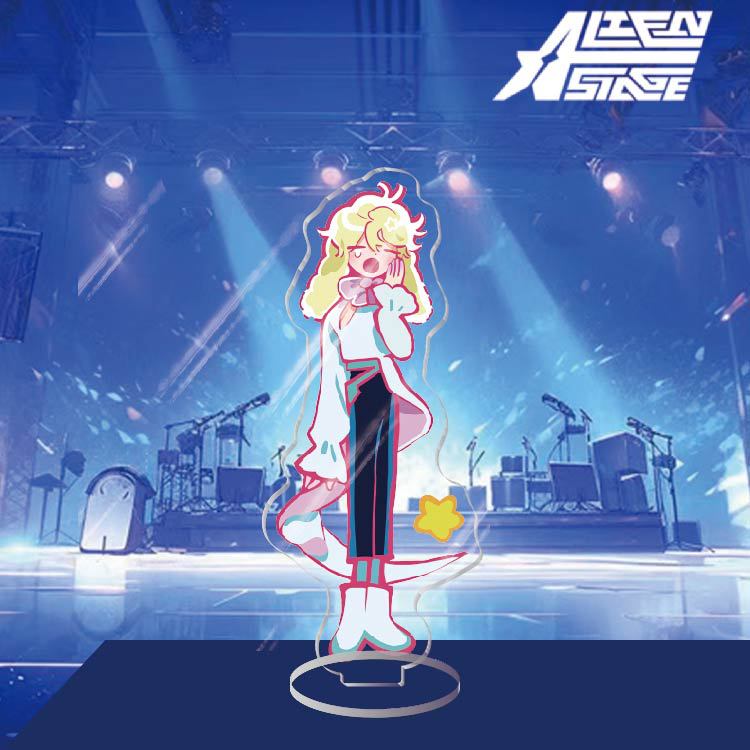 Аниме специальная форма сцены периферийный акриловый стоячий знак Mizisua, настольное украшение