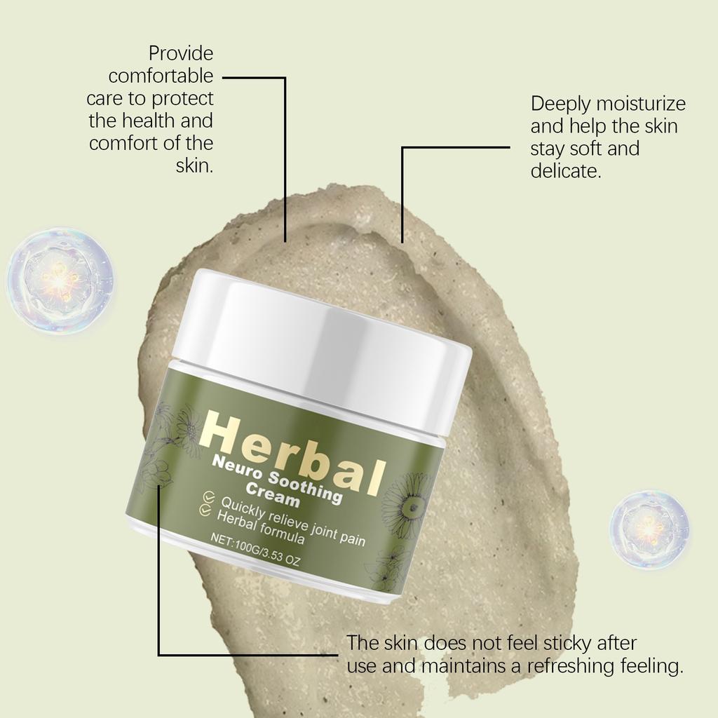 Травяной крем для суставов, мышц, дискомфорта и улучшения комфорта. Крем для местного ухода за телом.