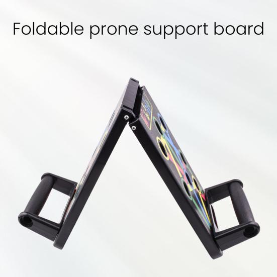 Складная доска для отжиманий с нескользящей ручкой, 9 отверстий, мужской тренажер для мышц груди и живота, доска для отжиманий, домашний тренажер для фитнеса