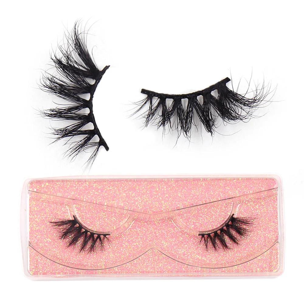 Half Eey Lashes Soft Mink Lashes Reusable Foxy Eyes False Eyelashes Natural Fluffy Makeup Tools Extension Fake Lashes Maquiagem