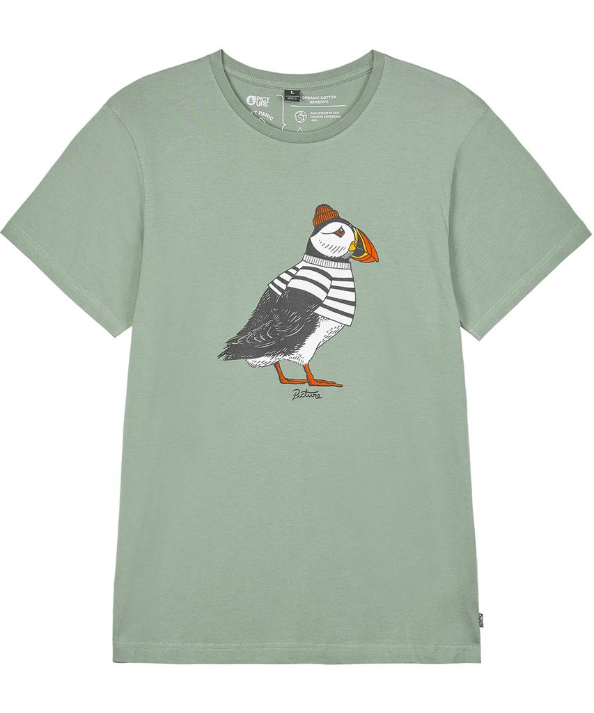 PICTURE ORGANIC CLOTHING Футболка с коротким рукавом Pocaly (Зеленый Спрей)