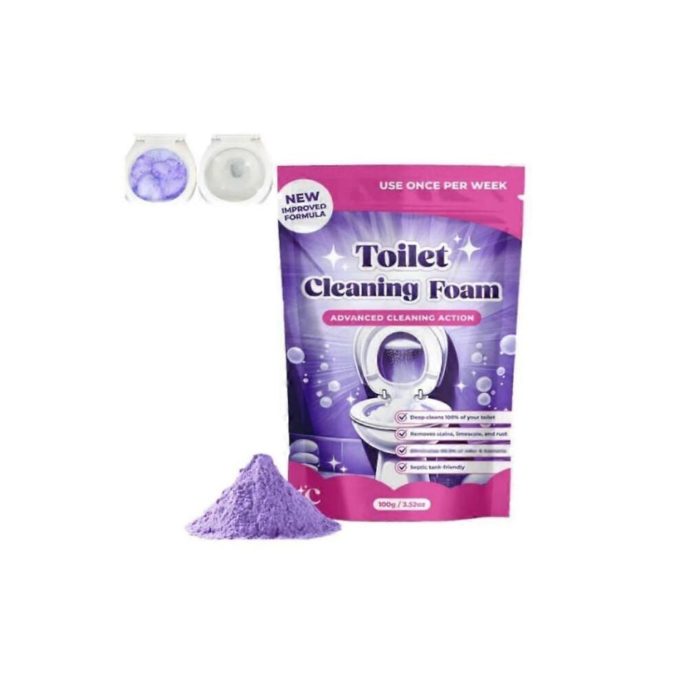 (100g) Toilet Foam Cleaner, Insta-Action Fizzclean Foam Cleaner