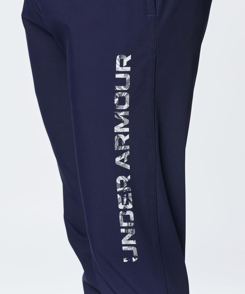 UA Tapered Pant Midnight Navy Halo Gray MD [Under Armor] Iso-chill / /