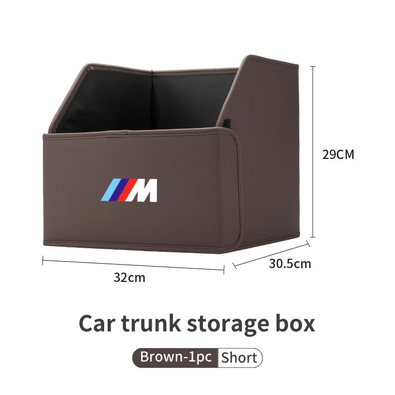 XWOWN1 2025 Hot Car Boot Organiser Storage Box Large Capacity Foldable Storage Box For BMW Series X1X4 X5 X7 G20 G38 F20 F39 F48 E46 E6