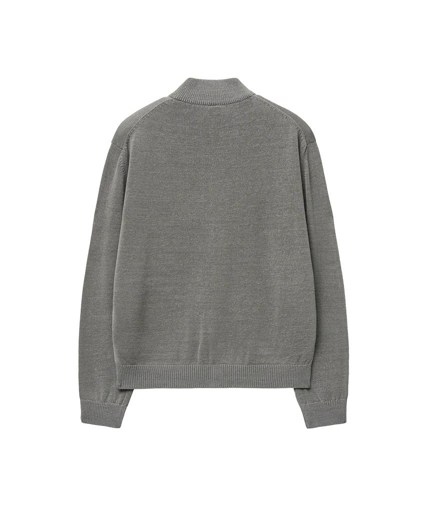 IOLO Linen A-One Knit Jacket_Ash Fog