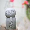 Скульптура маленького монаха ручной работы, милые украшения для сада Дзидзо, изящные миниатюры монахов для помещений