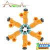 6PCS Fuel Injector Nozzle Compatible with Infiniti EX37 FX37 G37 M37 Q40 Q50 Q60 Q70 Q70L QX50 QX70 3.7L V6 2008- 16600EY00A