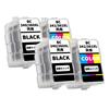 Совместимые Canon и чернильные картриджи черный и 2 цветных Совместимые PIXMA и по отдельности и включает BC-340XL, BC-341XL, BC-360XL, BC-361XL (2