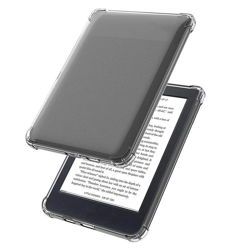Мягкий прозрачный чехол для Kobo Nia 6 дюймов, противоударный ТПУ с подушкой безопасности, силиконовая обложка Funda для Kobo Clara HD 6 дюймов, Libra Colour 2024 7 дюймов