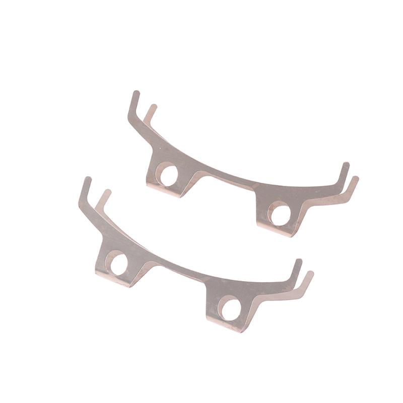 2 шт. Аксессуары для дискового тормозного насоса электромобиля Зажим Пружина Автоматический разделитель Пружина тормозной колодки Деталь дискового тормоза Шрапнель