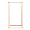Wedding Flower Stand, 10PCS 40cm Column Flower Stand, Floral Stands with Acrylic Laminate, Gold Rectangular Floral Display Rack for Wedding, Party,