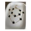 Van Cleef Necklace Bracelet Set (reversible)