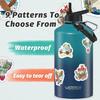 1 Gallon Insulated Water Bottle BPA Free Leak Proof 128oz Stainless Steel Large Water Jug with Straw Spout Lid Gradient Blue fo