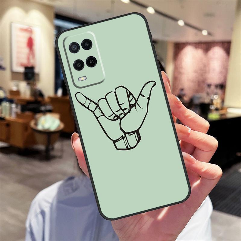 Чехол для серфинга Surfer Surf Hang Loose для Oppo A17 A77 A80 A40 A60 A98 A78 A18 A38 A58 A16 A76 A96 A74 A94 A54 A57S A15