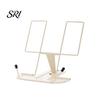 Book Holder for Office Use Foldable Iron Stand Adjustable with Non-Slip Base Portable Desktop book, Sheet Music & Study Stable