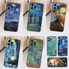 Ван Гог Звездная ночь Для Xiaomi 15T Pro 14T 13T 13 14 15 Ultra 17 Pro Max Чехол Для POCO F7 F6 F5 X3 X5 X6 X7 Pro
