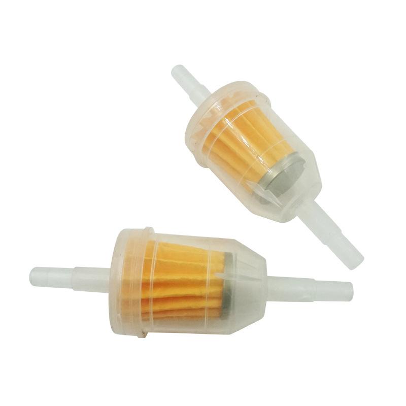 6 шт., автомобильный бензиновый масляный фильтр, трубы, универсальный линейный газовый топливный фильтр для небольшого двигателя, газонокосилка, аксессуары для мотоциклов