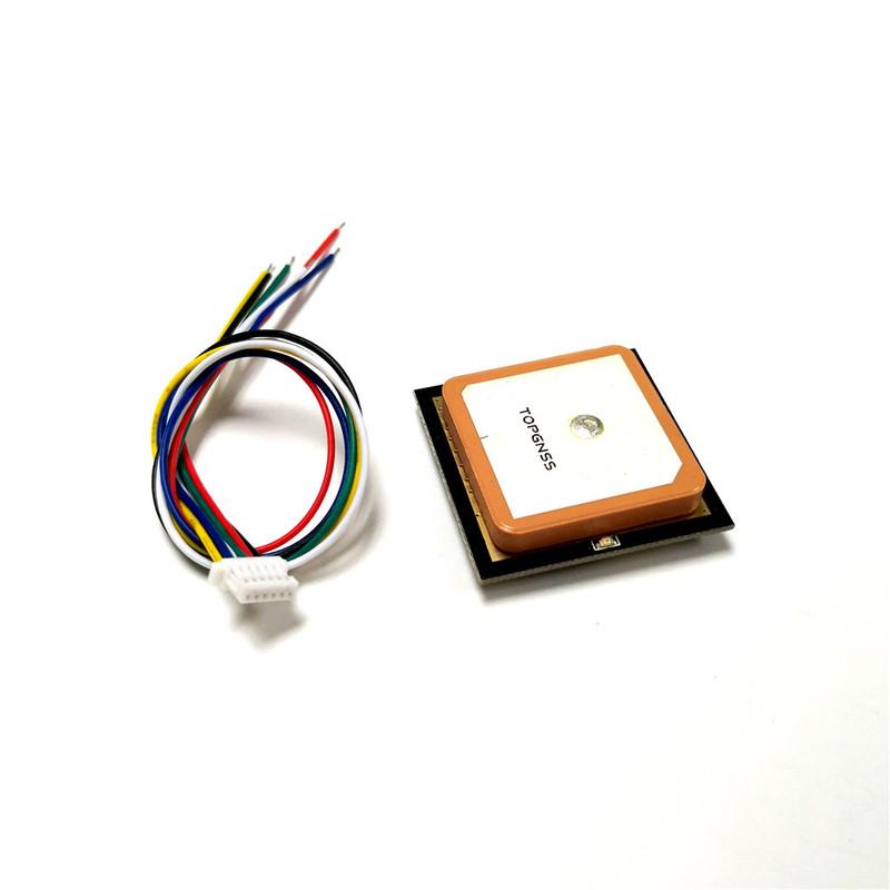 GN-801 TTL UART GNSS Modue GPS GLONASS dual mode M8n GNSS Module Antenna Receiver , built-in FLASH,NMEA0183 GN801 TOPGNSS