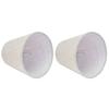 2PCS Table Lamp Shade Cover Fabric Clip On Lampshade for E14 Screw Candlestick Lamp ChandelierPT13