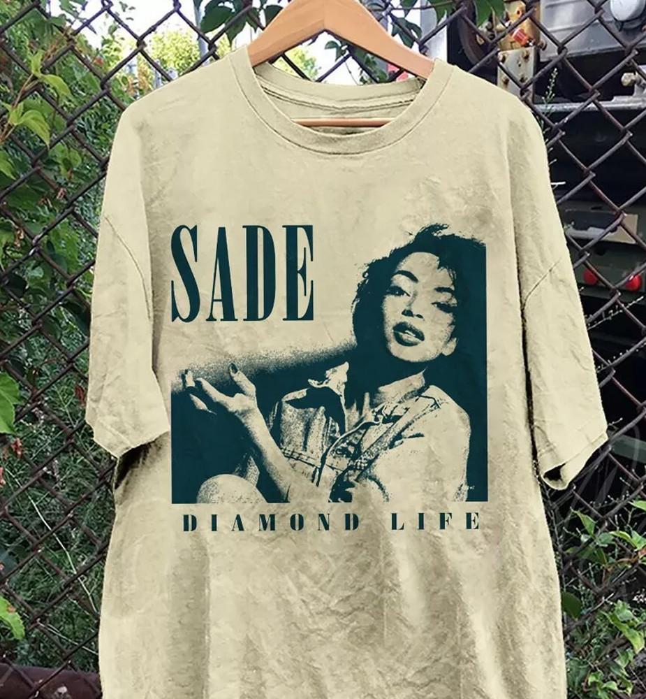Sade Diamond Life песочная футболка с коротким рукавом Размер S M L 2345XL EE109