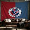 Custom Name Houston Texans Printed Tapestry – Wall Hanging for Bedrooms, Dorms, and Home Decor