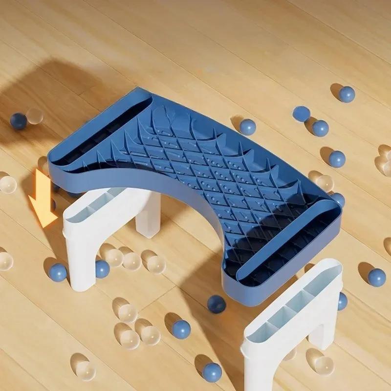 Табурет для унитаза для дома с противоскользящей поверхностью, твердые ножки, утолщенные, табурет для приседаний, аксессуар для туалета для взрослых