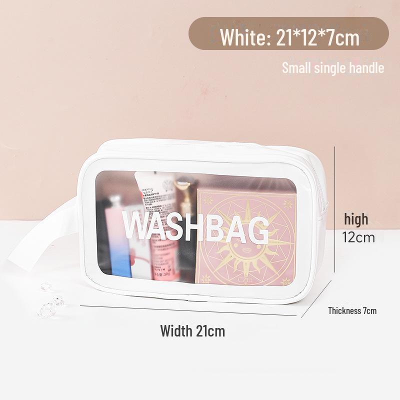 Большая вместительная водонепроницаемая дорожная сумка из ПВХ для туалетных принадлежностей - CrossBorder Cosmetic & Swim Storage