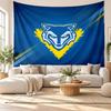 Warrington Wolves Wall Tapestry, Soft Fabric Wall Hanging, Decorative Backdrop For Bedroom Home Wall Art