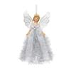 С Сияющими Крыльями Рождественский Ангел Подвеска Великолепное Платье Подвесная Кукла Ангел Детский Подарок