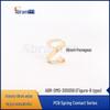 Beryllium Copper 8-Shaped PCB Contact Spring Leaf ABR-SMD-305059