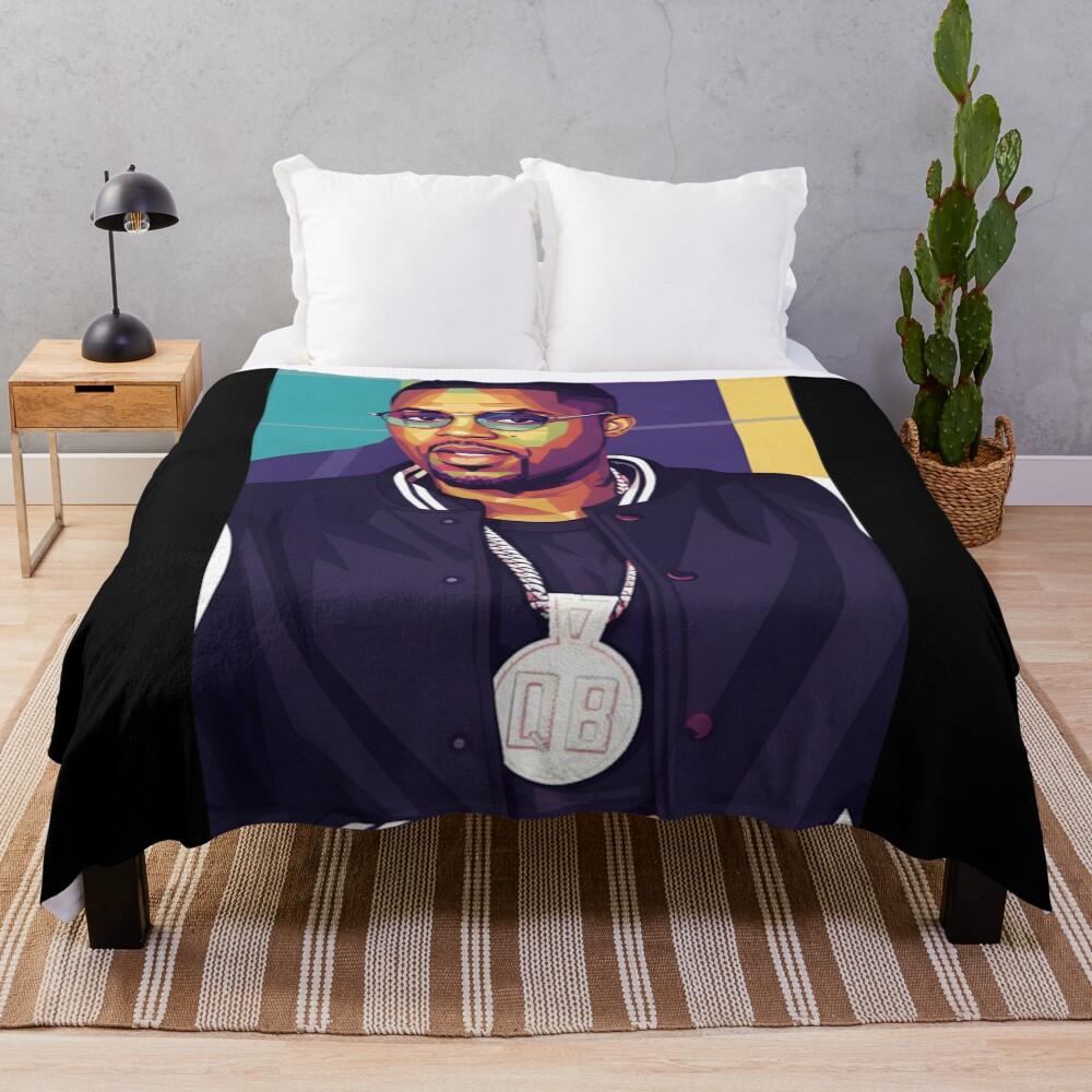 Nas rapper Throw Blanket