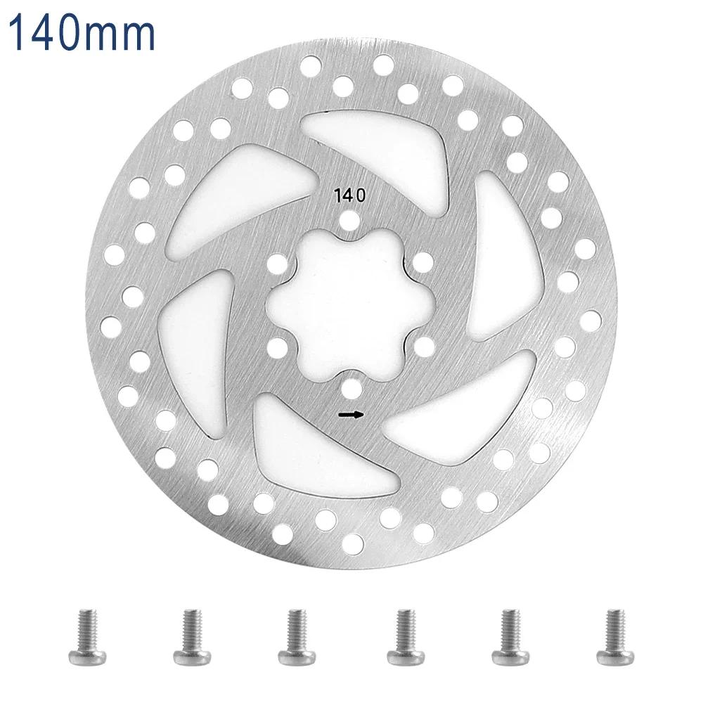 140MM 6 Holes Brake Disc with Screws for INOKIM OXO Electric Scooter Stainless 140mm Disc Brake Rotor Spare Parts Accessories