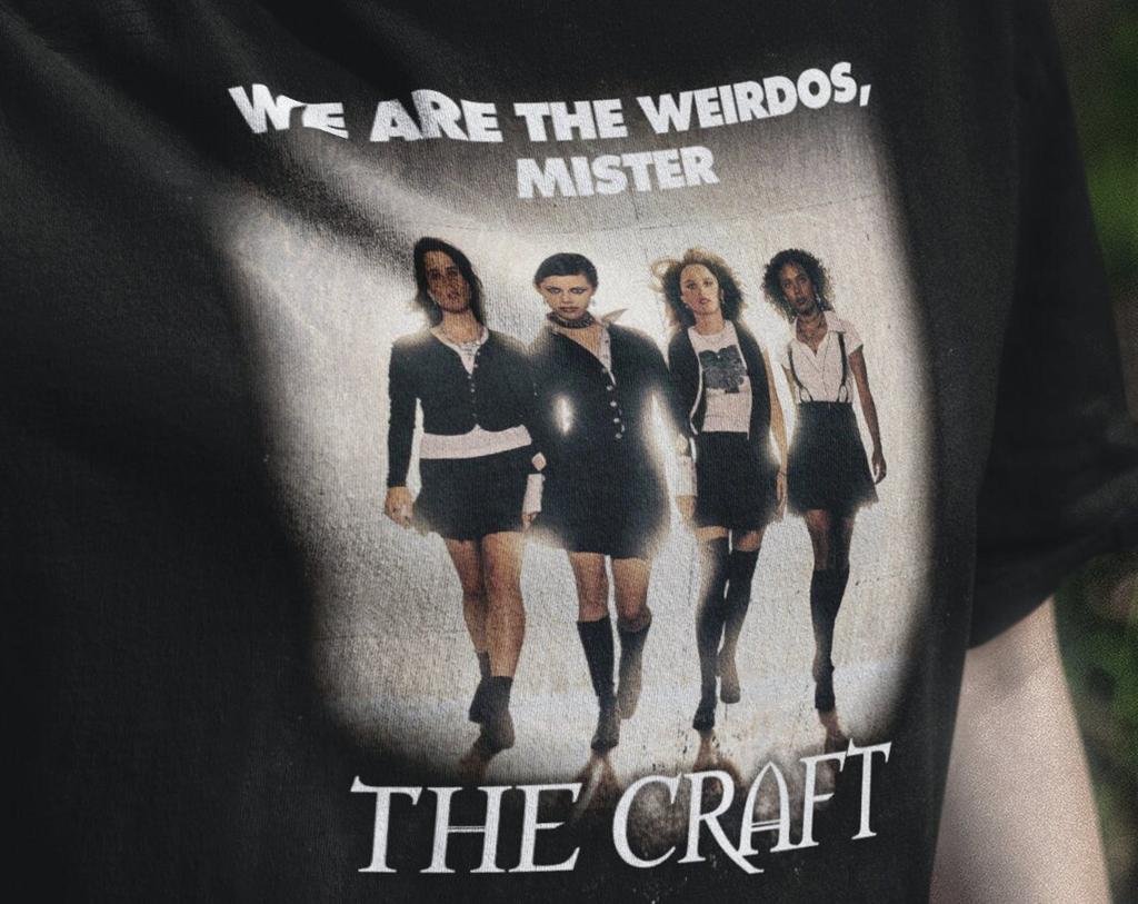Футболка The Craft Мы Странные Мистер 2 90-х Винтажная Лучший Подарок Футболка Мужская Женская футболка бесплатная доставка