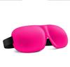 3D Black Stereo Sleep Eye Mask for Travel and Aviation, Nose Bridge-Free