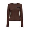 Толстовка Magda Matyja Nina Longsleeve Brown