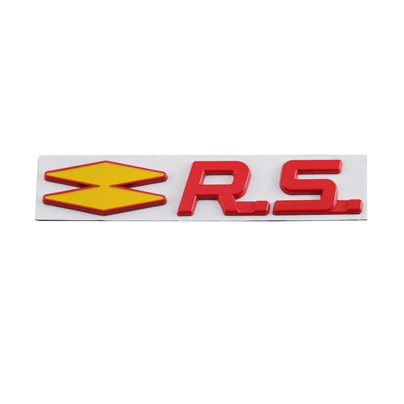 3D Металлические Наклейки Логотип Значок Эмблема GT RS Line Для Renault Logan Clio Megane 2 3 4 Kangoo Koleos Captur Twingo Duster
