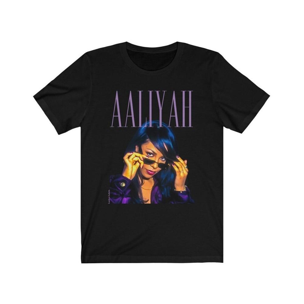 Aaliyah If Your Girl Only Knew Cotton Black Unisex S-2345XL T-shirt Unisex T-Shirt